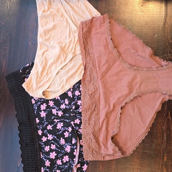 Assorted Women's Panties 12 Pairs Size Large- FineToo, PureBeauty, Shimera,Aerie - Picture 12 of 15